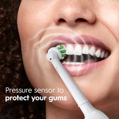 Pro 1000 Rechargeable Electric Toothbrush Twin Pack, Black and White
