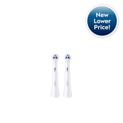 iO Targeted Clean Replacement Brush Head, 2-Count, White