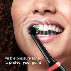 Smart 1500 Electric Rechargeable Toothbrush, Black