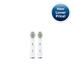 Oral-B FlossAction X-Filament Brush Heads, 2 Count