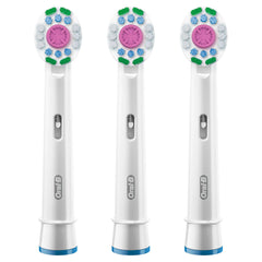 Oral-B 3D White X-Filament Replacement Brush Heads, 3 Count